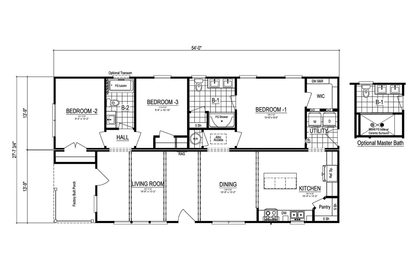 Nationwide Homes Camilla Floor Plan